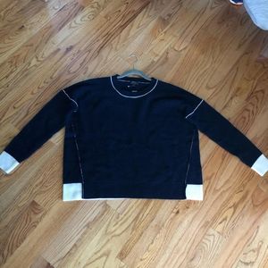Navy JCrew sweater